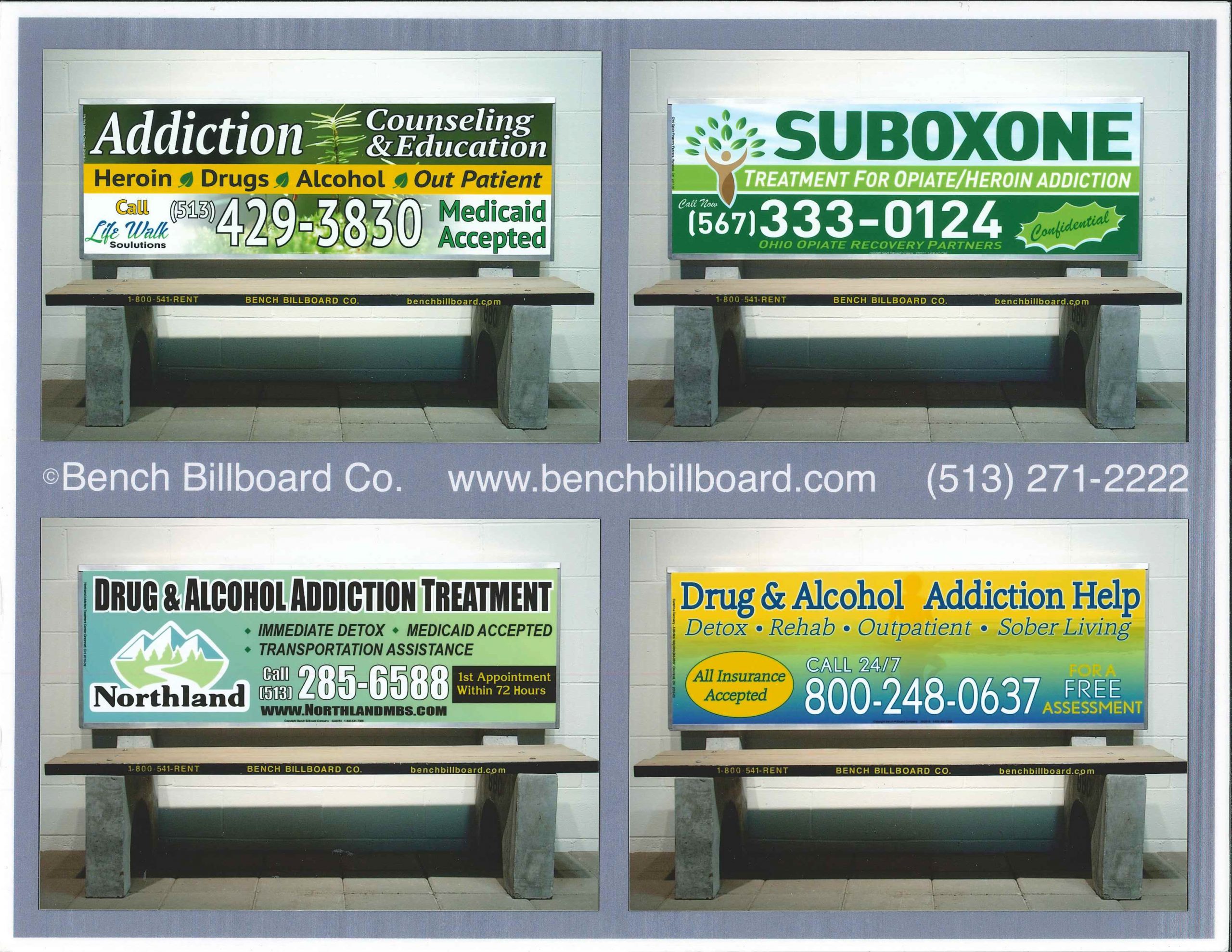 Medical - Bench Billboards